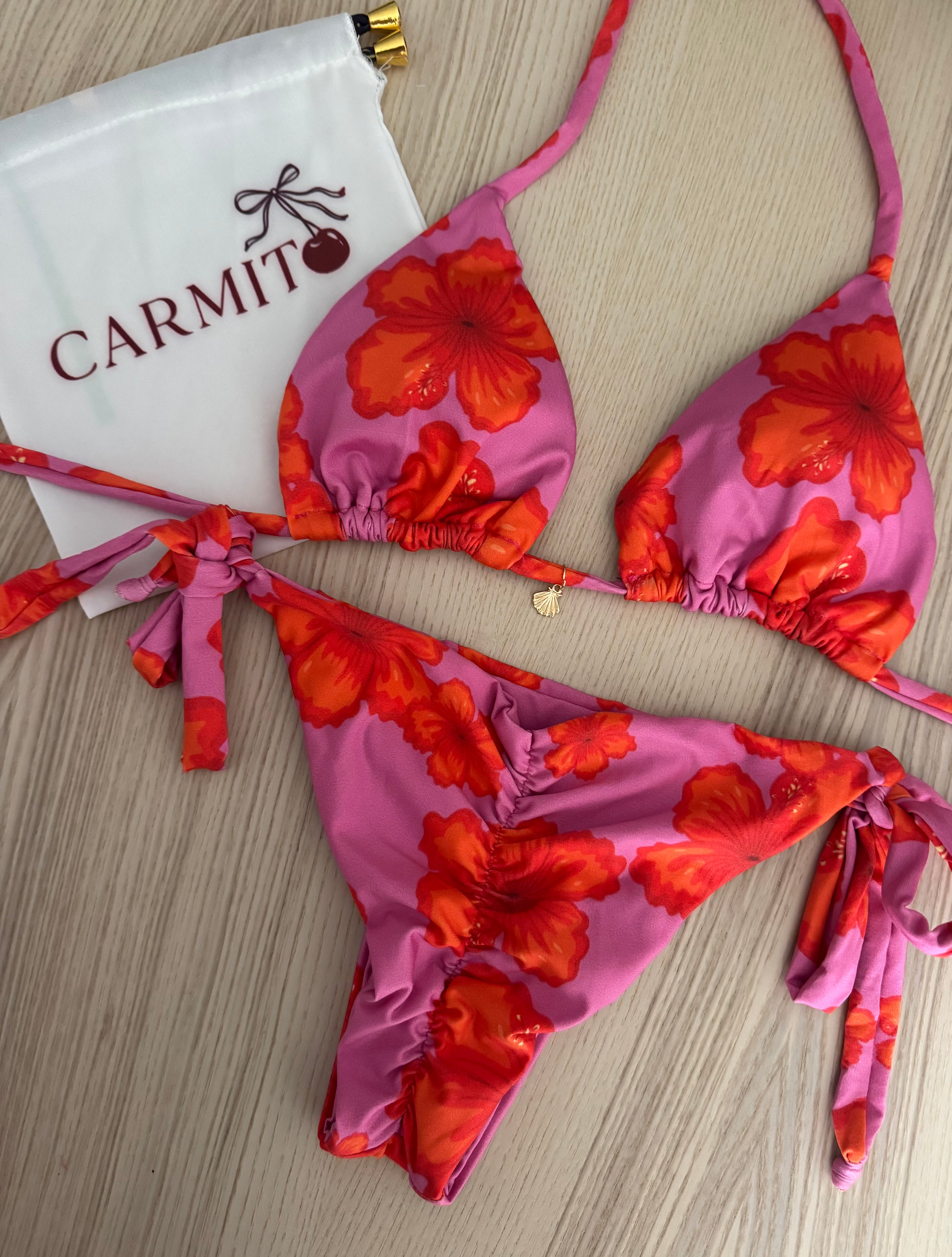Bikini Floral Empina Bumbum