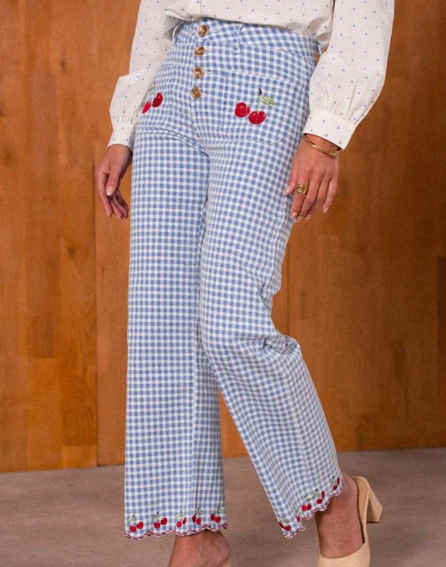 Calça Vichi com Cerejas