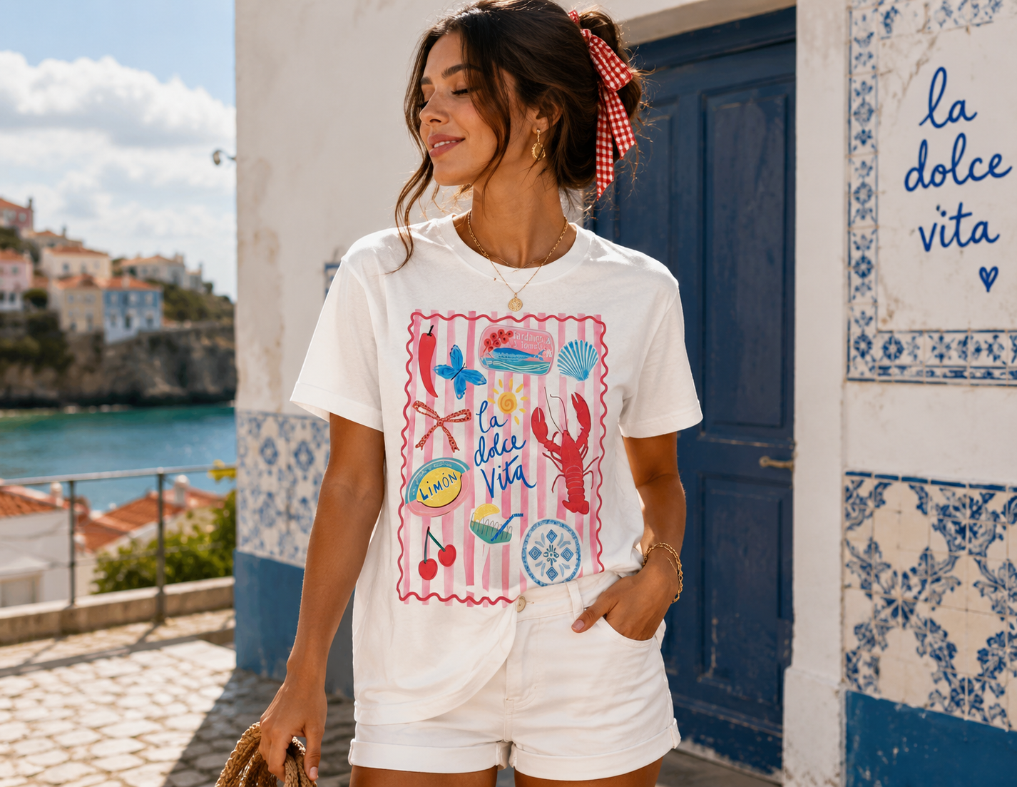 Tshirt La Dolce Vita Rosa