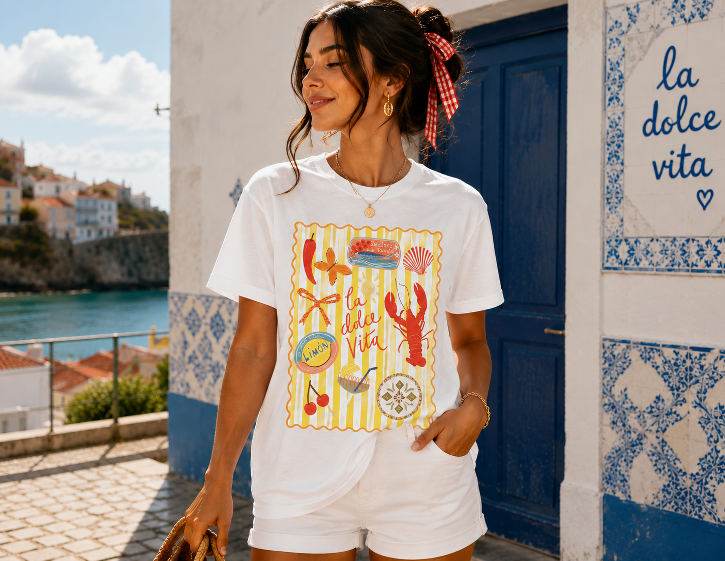Tshirt La Dolce Vita Amarelo