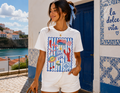 Tshirt La Dolce Vita Azul