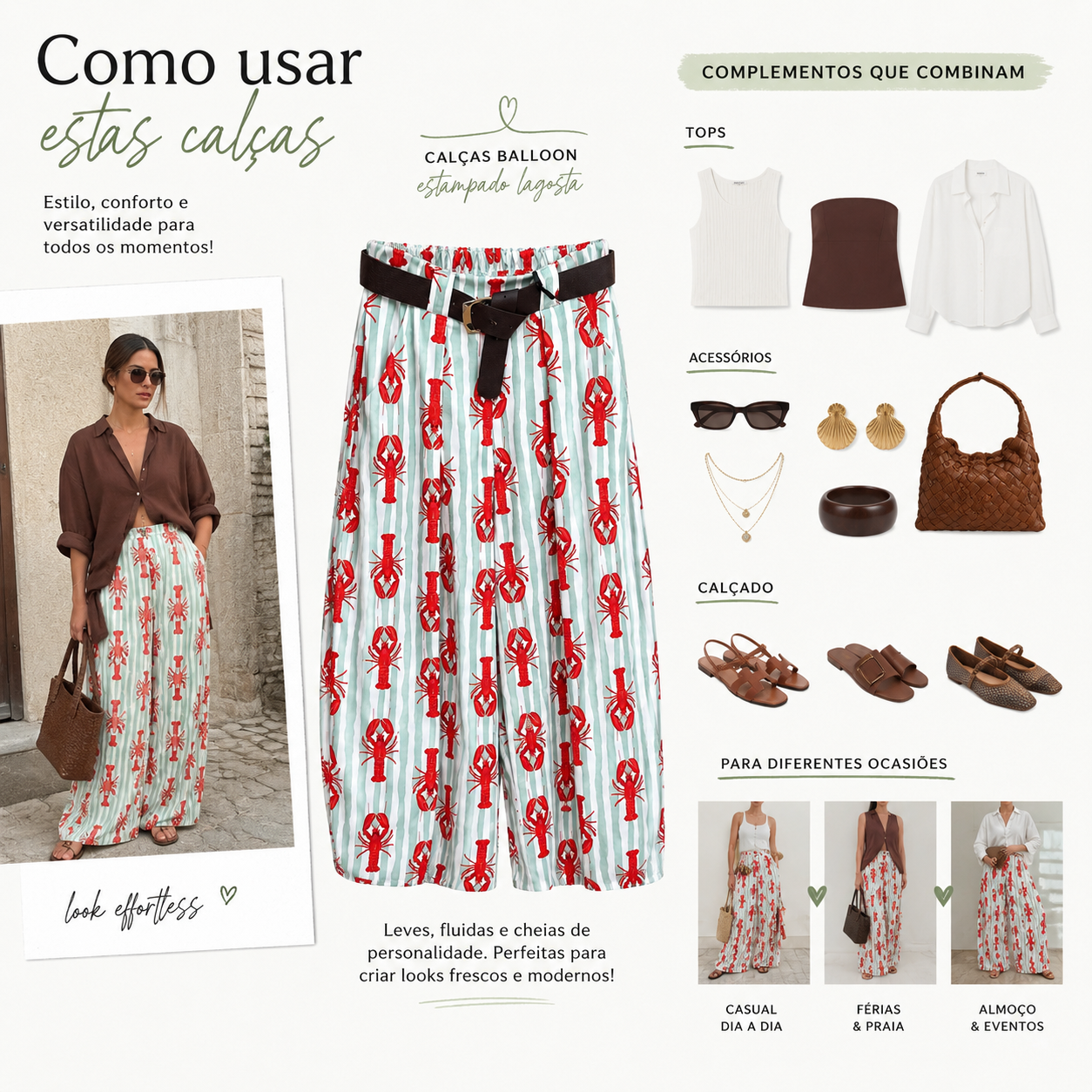 Calça Lagostas